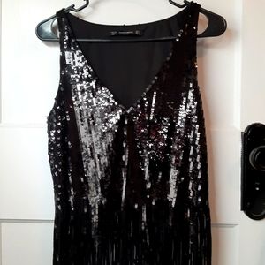Zara Sequin Top
